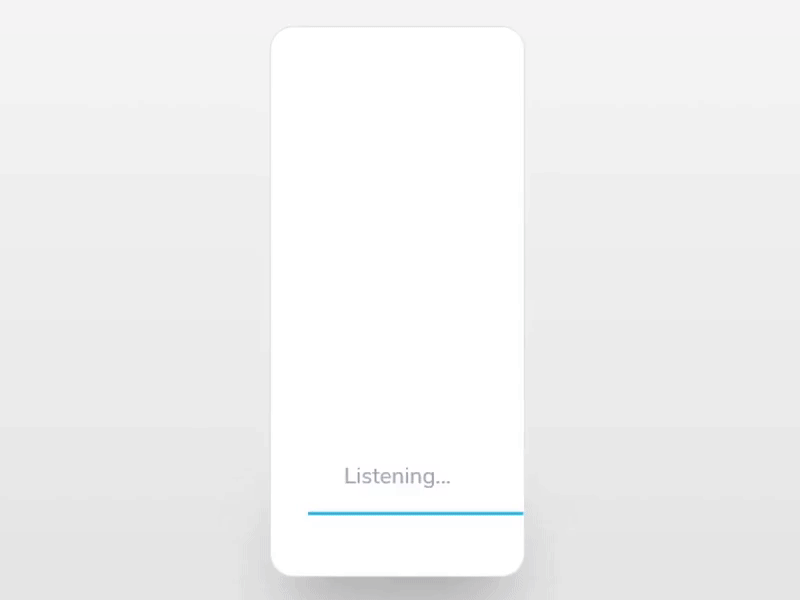 Minimal assistant UI interaction