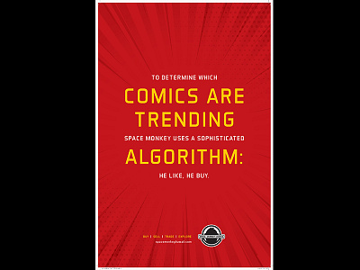 Algorithm algorithm bradley shin collector comics hawaii poster red trending wasiswas