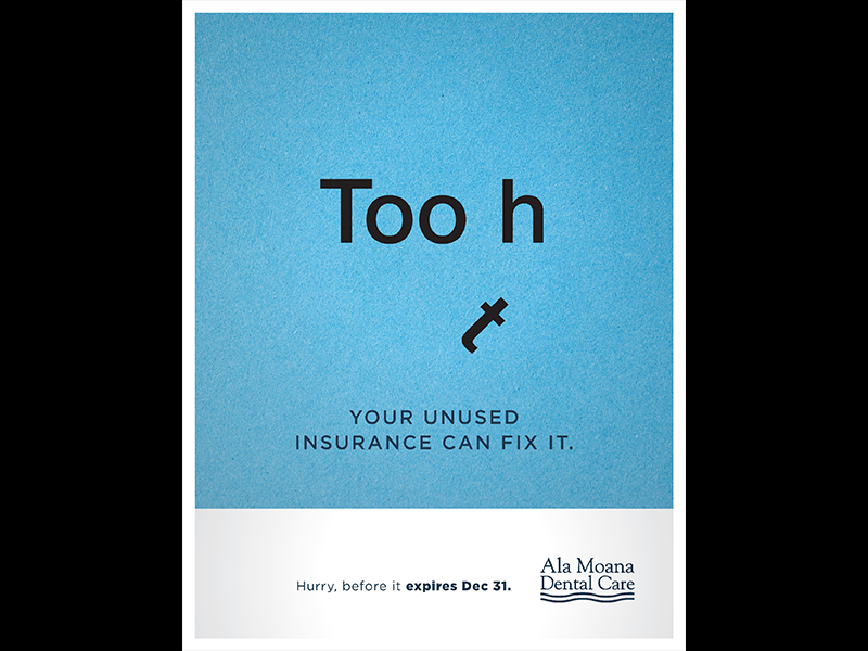 Tooth bradley shin blue poster insurance wasiswas honolulu hawaii repair dental dentist teeth tooth