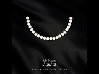 Pearls advertising black copywriter dental fix hawaii honolulu jewels luxury pearls teeth wasiswas white whiten