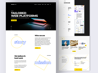 Design Agency Website / Home