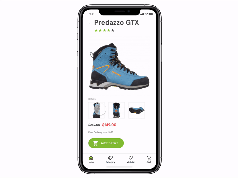 E-Commerce App - Product View