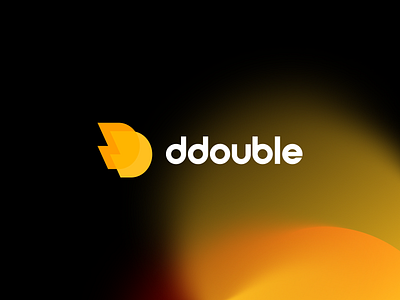 ddouble — crash game with CS:GO alphabet brand branding d design game gaming geometric icon identity letter logo logotype mark negative space shape yellow