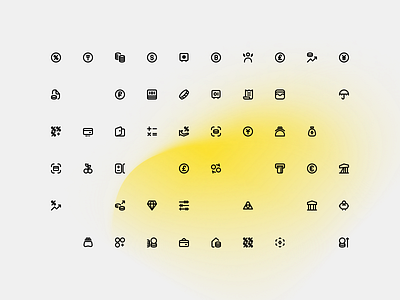 Finance & Payments — Pixel-Perfect 240 Icons 24px icons bitcoin coin finance fintech icon icons pack icons set money payments pixel perfect icons token user interface icons ux wireframe