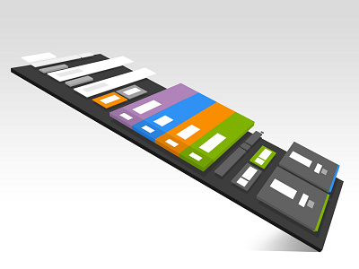 NextStepU.com Sidebar Concept buttons responsive sidebar