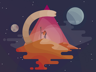 Dribbble Dunnne dune space worm