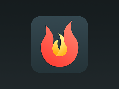 Combust App Icon app app icon combust fire flame ios ios icon iphone