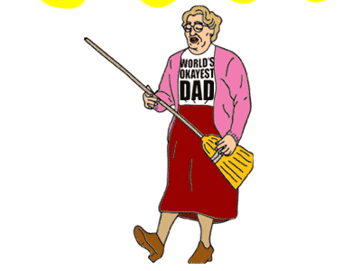 Mrs. Doubtfire Father's Day animated gift fathers day gift mrs doubtfire robin williams