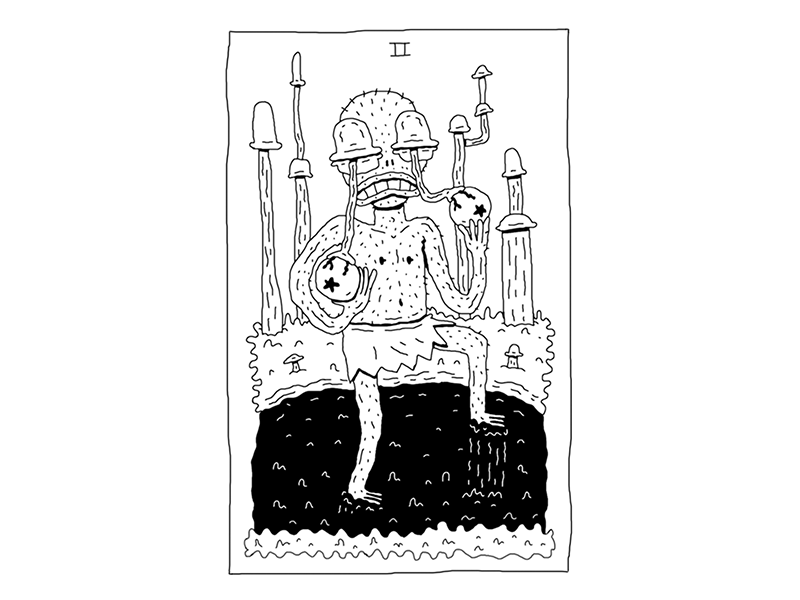 Two Of Pentacles tarot card tarot deck tarot