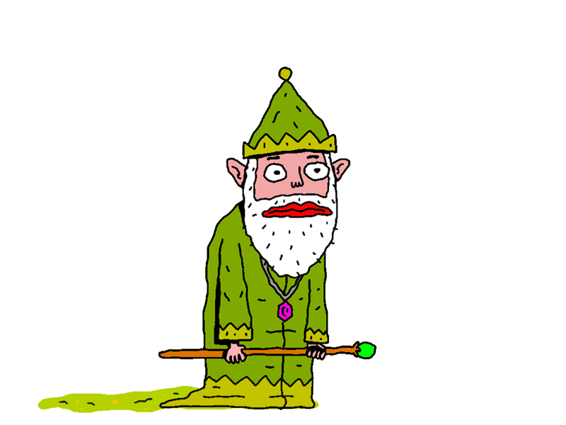 Barf Mage animation character design game animation game art wizard