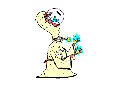 A Healer character design character illustration dd dungeons and dragons eyeball healer monster rpg
