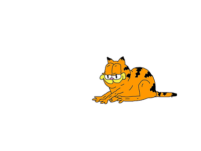 Barfield Garfield animated gif animation cartoon cat garf garfield