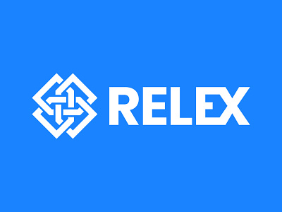 Relex - Decentralized real estate blockchain crypto design house logo negative real estate space tech technology