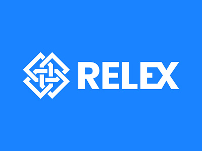 Relex - Decentralized real estate blockchain crypto design house logo negative real estate space tech technology