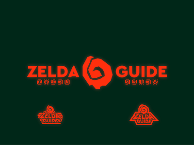 Logo Challenge Day 2 - Zelda Guide botw design illustration korok link logo logo challenge windwaker zelda