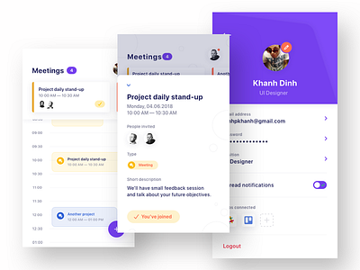 A simple app for scheduling and planing plan scheduling ui ux vietnam
