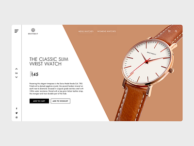 Brathwait website redesign design timepiece ui ux watch watch design web website