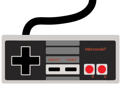 Manette NES controller manette nes nintendo select start