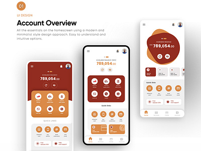 Eazzy Banking Mobile App account analytics bank clean daily ui dashboard finance fintech money ui ux