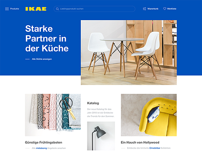 Ikea Website Redesign