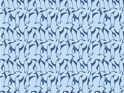 Pinguin Patterndesign