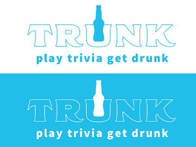 Trunk Logo blue brand branding logo logo design mobile