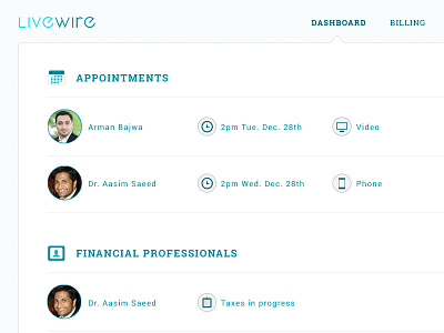 Livewire Dashboard