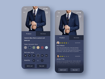 Suits App app ui