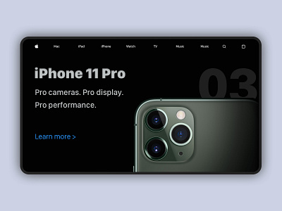 iPhone 11 Pro design ui