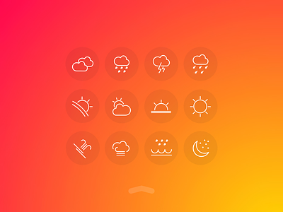 Weather UI Free Icons cloud drizzle fog free icon icon pack icons kit set weather ui ux