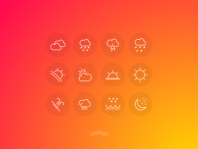 Weather UI Free Icons