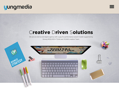 Yungmedia animate creative design html5 layer one page parallax sroll ui ux web