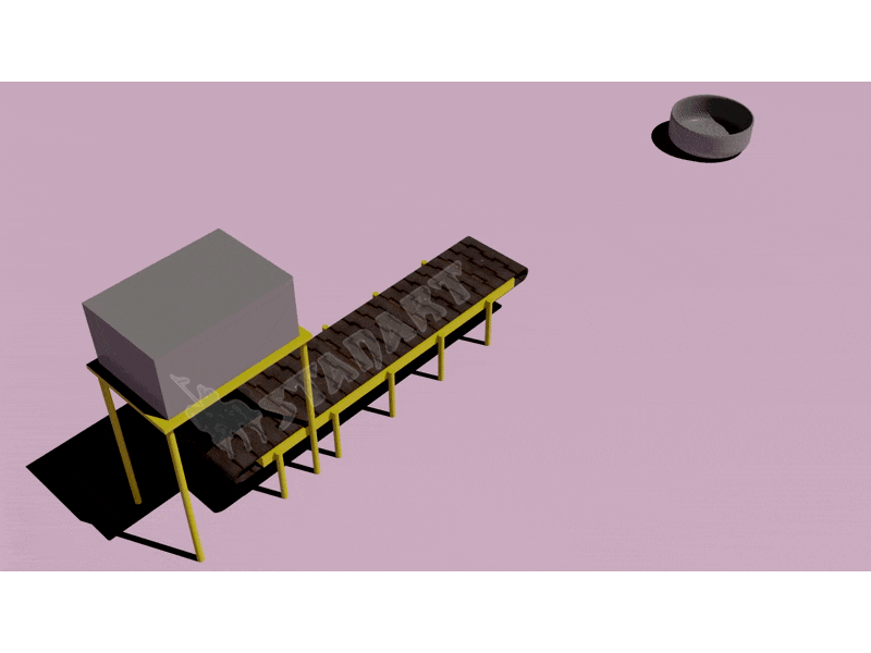 GIF - Conveyor animation belt construction conveyor gif magic mining rocks