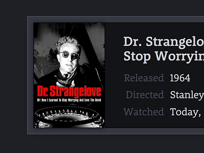 Dr. Strangelo