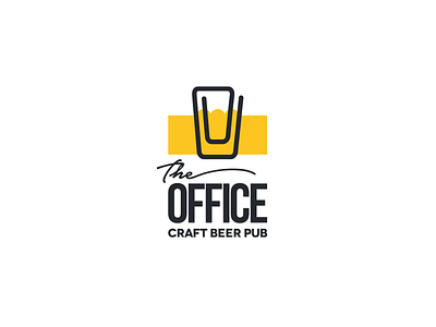 TheOffice CBP beer brand branding craft logo office pub