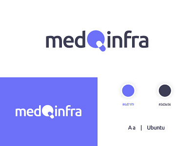 medqinfra logo concept