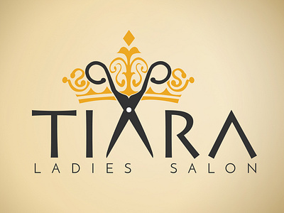 Tiara logo ladies ladies salon ladies salon logo tiara tiara ladies salon tiara logo