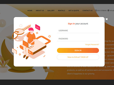 Sign up modal login login form login ui material modal popup signup signup ui signupform