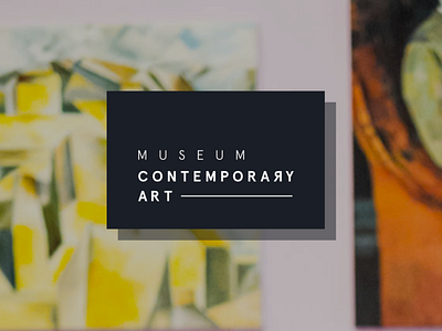 Museum Contemporary Art art and culture contemporary art logo museum