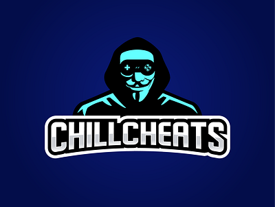 chillcheats Logo | Design at Fiverr for Client 99designs cheat games computer custom logo design dribbble fiverr game game logo gaming logo gaming website graphic design hacker illustration logo mascot logo sports tech technology upwork