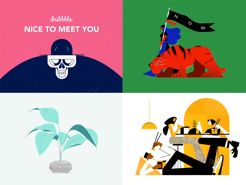 Top 4 of 2018 animation character character design frame by frame gif illustration ilustracion loop motion motion design motion graphics top top4shots