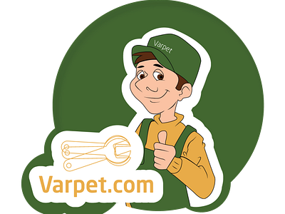 Varpet.com app's logo & embleme