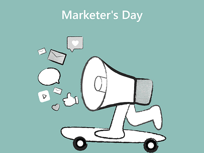 Marketer's Day android branding design graphic design illustration ios logo marketers day mobile app mobile app development motion graphics ui vector