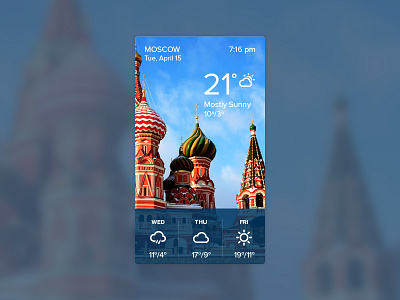 Weather widget