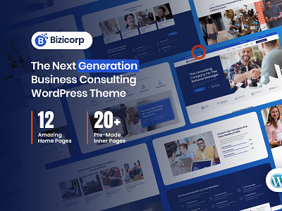 BiziCorp - Business & Consulting WordPress Theme