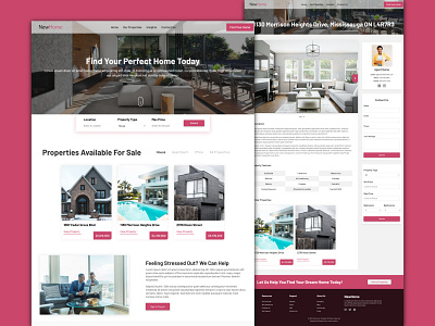 NewHome - Real Estate Website Template
