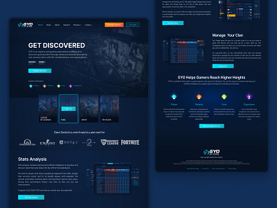 Esports Landing Page