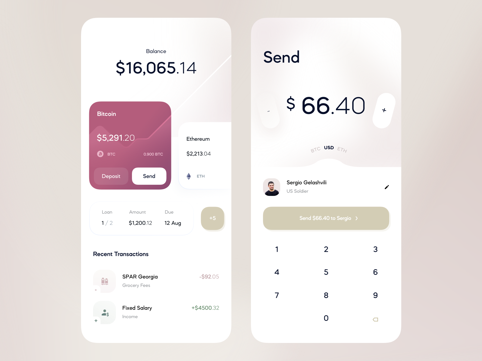 Finance App Dashboard Send Money By Sandro Tavartkiladze On Dribbble   F2d33866e4d7946f311510d976f7d220 