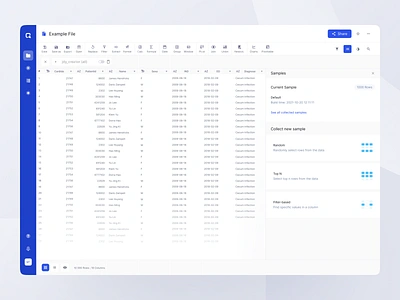 Data Analysis Tool analysis dashboard data data dashboard data tool excel list ndro saas dashboard saas landing sandro tavartkiladze sheet spreadsheet tool