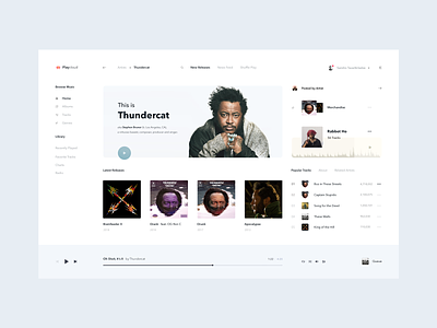 Playcloud — Online Music Streaming